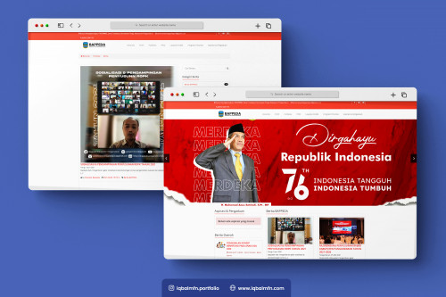 Website BAPPEDA Kab. Pangandaran